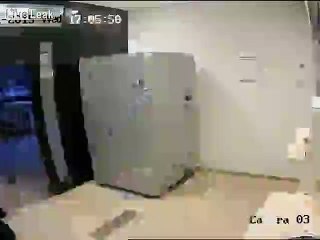 2 ARMED ROBBERS STORMING EXCHANGE OFFICE