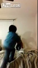 Asshole kid abusing dog