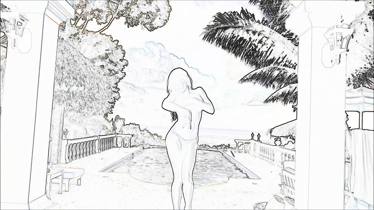 Madison Ivy Cartoon Pool dancing