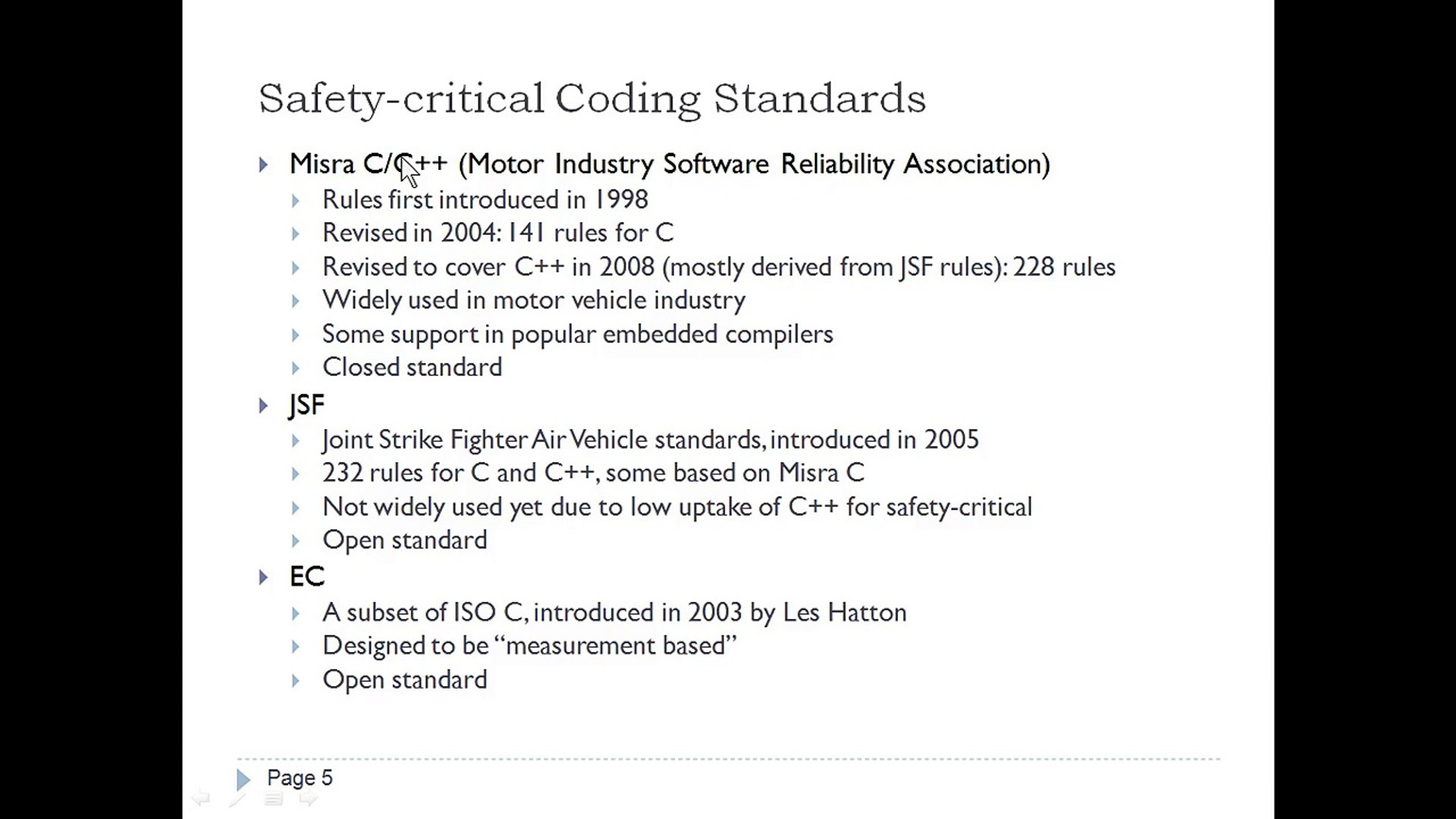 ⁣SAFETY-CRITICAL CODING AND TESTING TRENDS