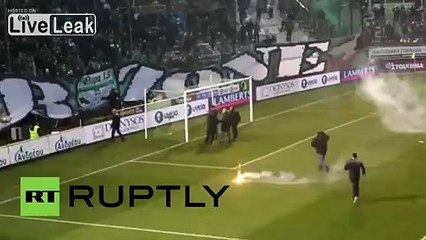 Greece: Violence erupts before Athens derby