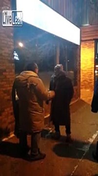 Wife Beats Up Husband In Public