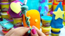 Spongebob barbie Peppa Pig Surprise eggs Play Doh Cars 2 Frozen toys