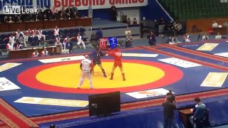 2015 Krasnoyarsk Russian Championship of Combat Sambo - Finals 90kg