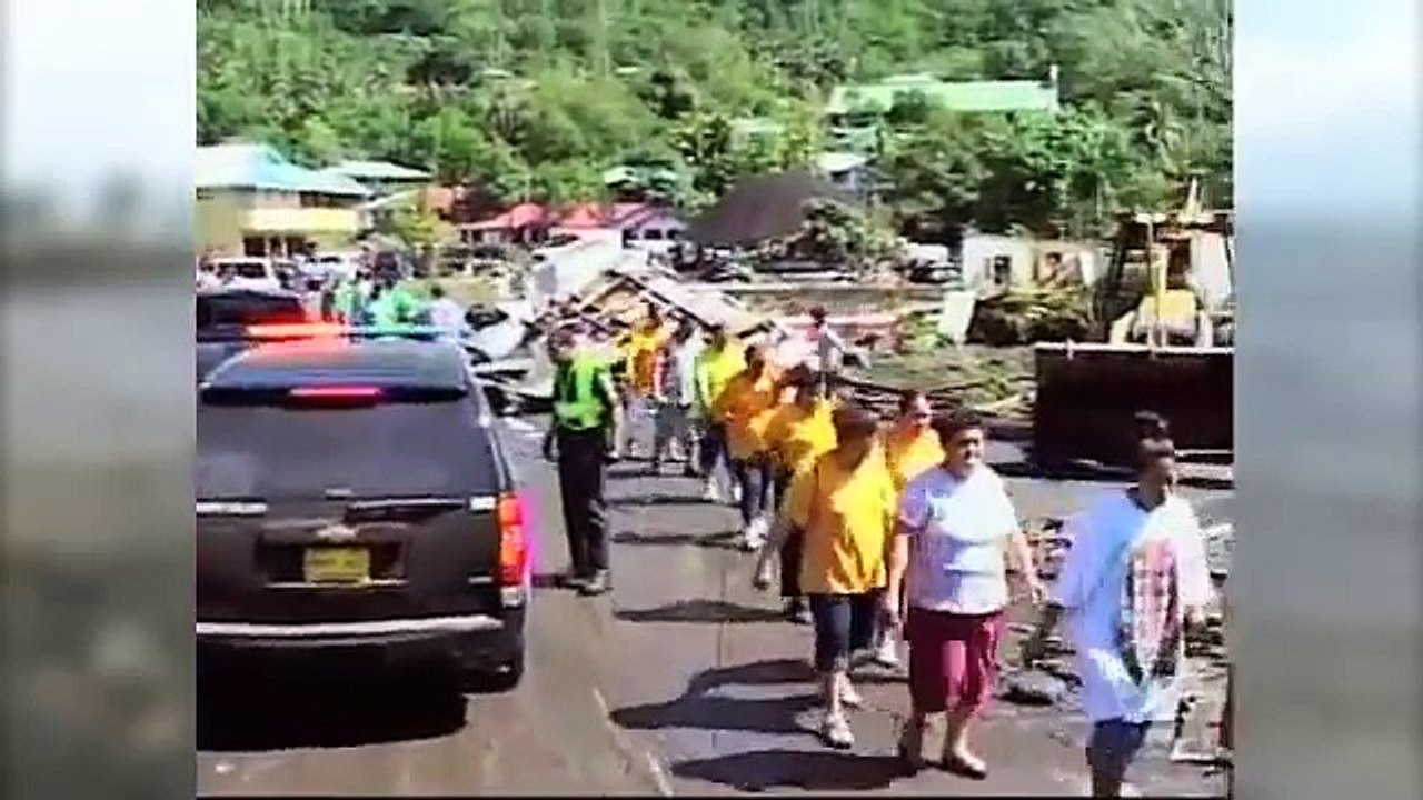 Samoa Tsunami - "Tear Drop from God" Music Video - Polynesian Artists raise funds for tsunami....