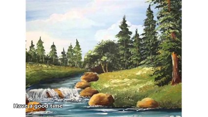 acrylic landscape painting techniques