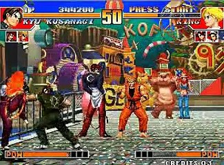 the king of fighters 97     kyo all perfect