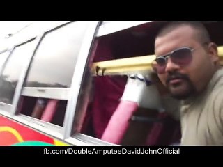 Double Amputee David: I gone Multan by Buss