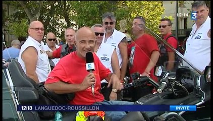 CAP D'AGDE - 2015 - FOCUS sur LES BESCOUDOS et les HARLEY DAVIDSON avec PAUL-ERIC LAURES sur FRANCE 3
