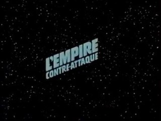 L'empire contre attaque. Bande Annonce VHS Française