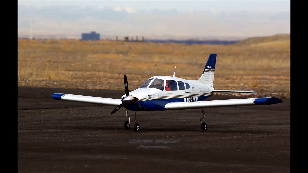 CMP Piper Arrow  Pa -28 RC Plane Camera Attached..