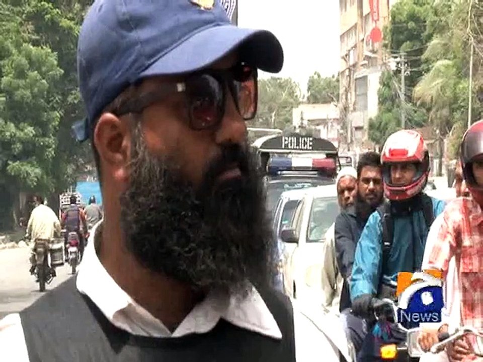 Traffic police suspend ops in eight areas-Geo Reports-03 Sep 2015