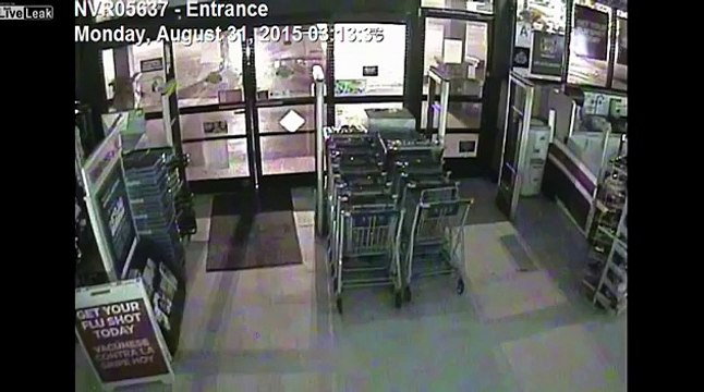 Mira cómo estos ladrones robaron un cajero automático