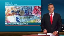 Schweiz gibt Mindestkurs zum Euro auf - Starker Schweizer Franken mit massiven Folgen - SWR HD