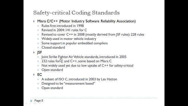 SAFETY-CRITICAL CODING AND TESTING TRENDS (IN HINDI)
