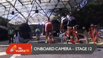 Onboard camera / Cámara a bordo - Stage 12 (Escaldes-Engordany. Andorra / Lleida) - La Vuelta a España 2015