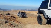 Jeep Wrangler Rubicon offroad trail