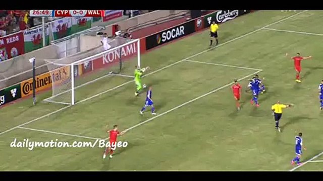Disallowed Goal - Cyprus 0-0 Wales - 03-09-2015 Euro - Qualification