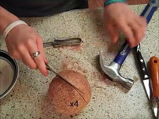 How to make The Monty Python and the Holy Grail Coconuts