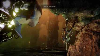 Dragon Age Inquisition: Cole and Sera freaking out in the Fade