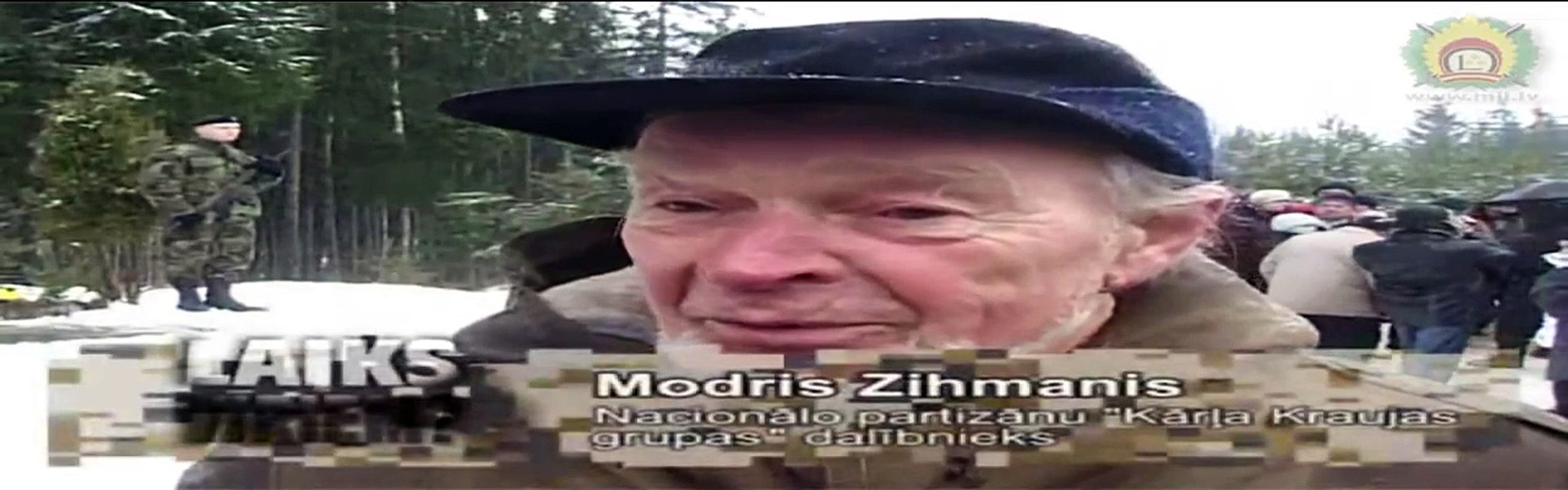 Kaujas rekonstrukcija pirms 62 gadiem notikušajam uzbrukumam Īles nacionālo partizānu bunkuram