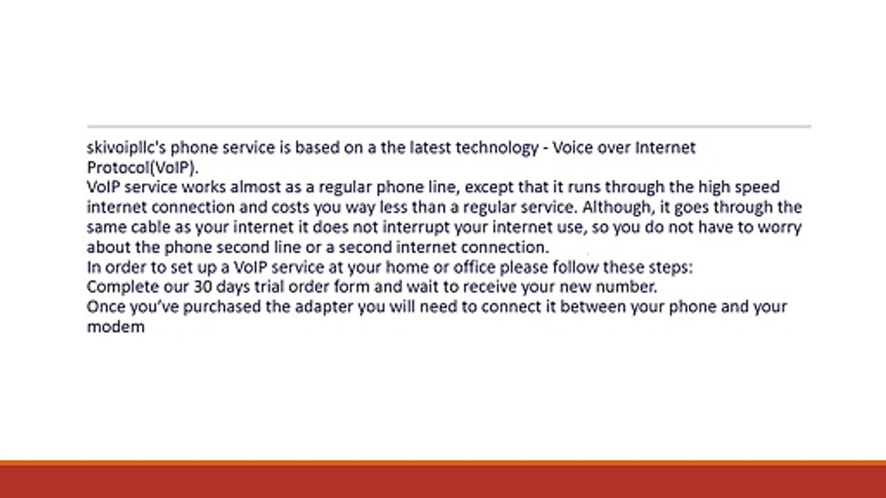 Skivoip best voip