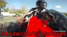 T  Wright Kawasaki zx14 Ninja Assassin motorcycle drag racing video 2012