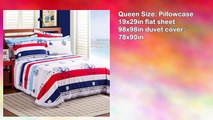 Norson Sailboat Anchor 4pcs Bedding Setkids Cartoon Anime Bedding Sets