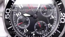 Swiss replica watches replica Omega Seamaster Chrono Diver SS Black Olympic Edition on Bracelet A775