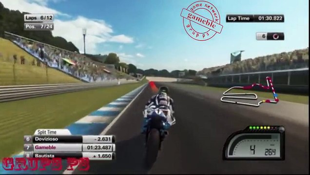 MotoGP™14 Playstation 4 GP- GamePlay Carier Motegi #GameNetworkPS