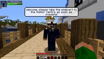 LittleLizardGaming Minecraft Jobs : WORKING IN JURASSIC WORLD! (Custom Roleplay)