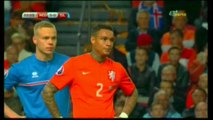 هدف مباراة هولندا وأيسلندا في التصفيات المؤهلة ليورو 2016