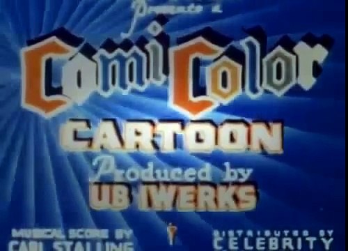 The Three Bears UB Iwerks ComiColor