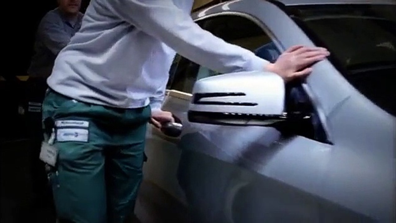 Mercedes Benz CLA 2013 Wind Tunnel Aerodynamic Test Part 1