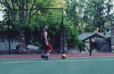 Drake tries to play football ends up breaking things