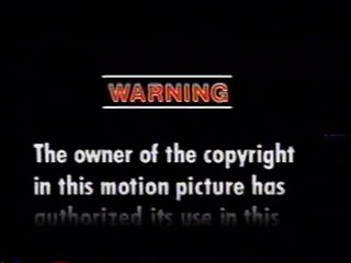 Opening To The Maltese Falcon (Colorized) 1989 VHS