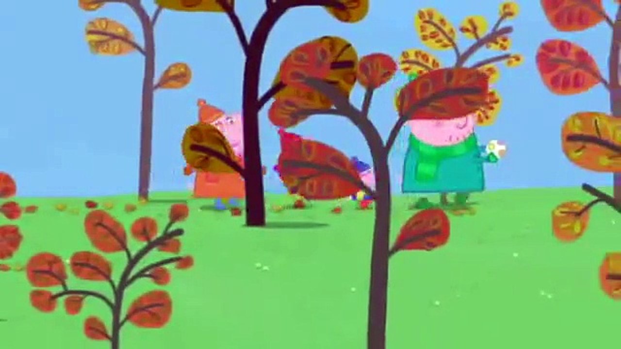 Peppa Pig Full Episodes - Windy Autumn Day