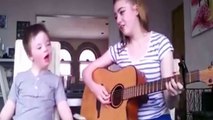 Adorable duet of sister and brother with Downs syndrome will melt your heart