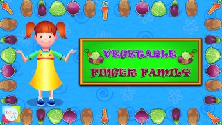 Vegetable Finger Family Nursery Rhymes For Children