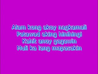 Sayang Sayang By Aljur Abrenica (Lyrics)