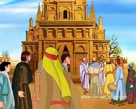 Bible stories for children - Jesus Heals a Demon Possessed Man ( Malayalam kids Cartoon Animation )