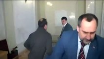 Ukrainian Politicians Have a Little Fistfight