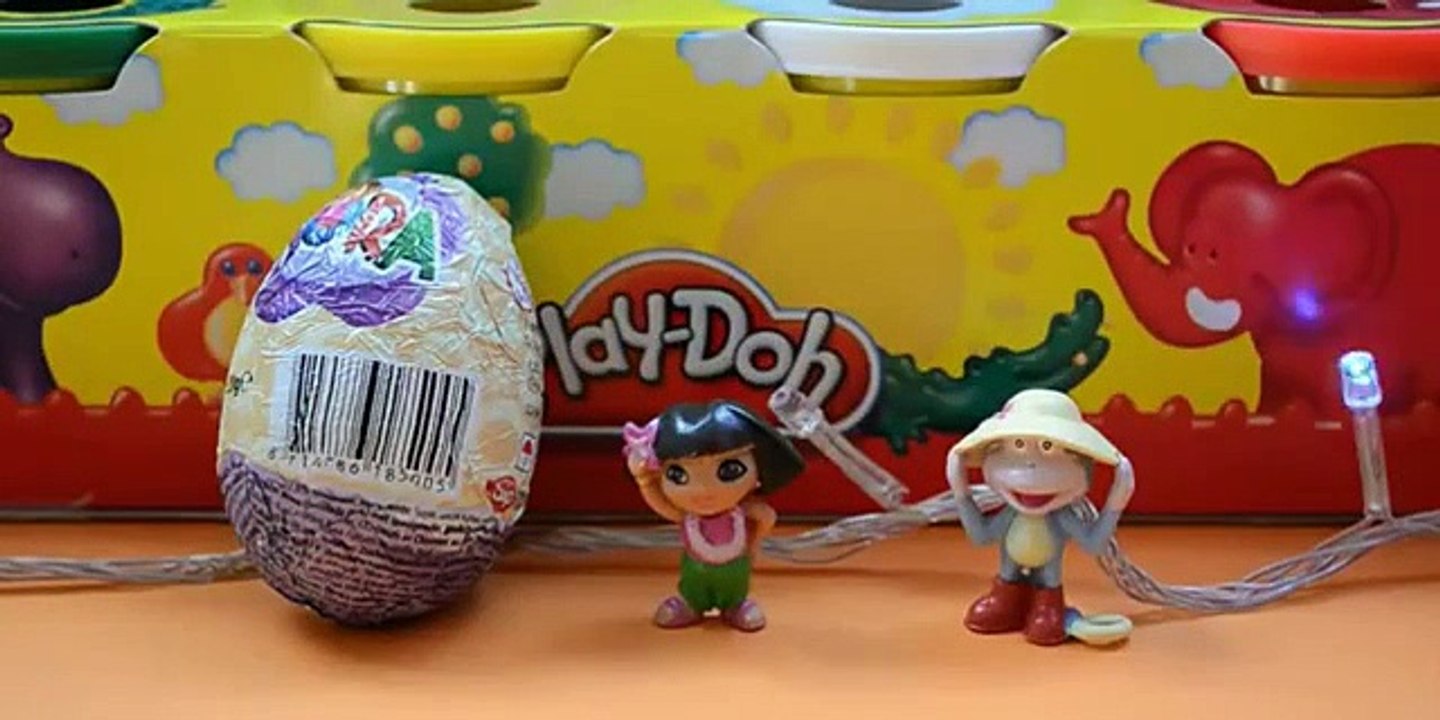 Dora la Exploradora Huevos Sorpresa de Chocolate | Dora the Explorer Eggs Surprise | Oeufs Surprise