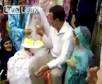 Groom Slaps his Bride during marriage ceremony