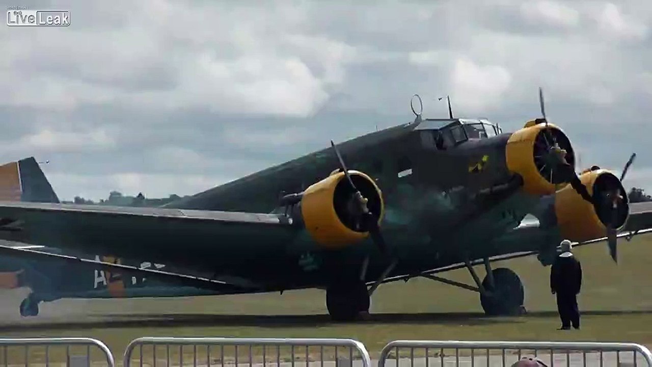 WW2 Junkers Ju 52 display