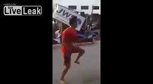 Thai gets knocked out