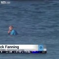 Mick Fanning fends off attacking shark