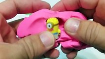 Play-Doh Surprise Eggs Littlest Pet Shop Inside Out Hello Kitty Minions Minecraft Shopkins