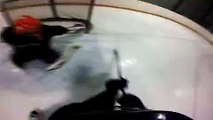 Helmet GoPro Creates a New Take on Ice Hockey Game