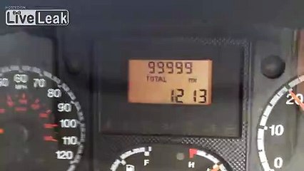 Driver Throws âHappy Birthdayâ Celebration For Van Passing 100,000 Miles